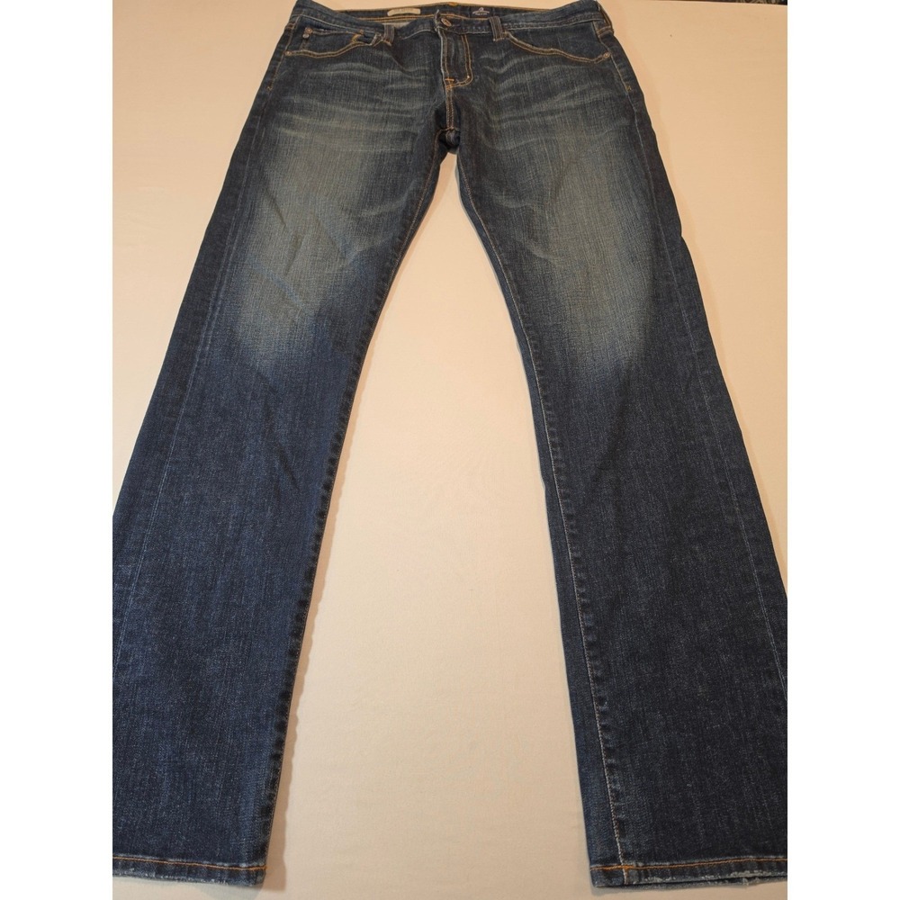 AG‎ Adriano Goldschmied The Geffen Slouchy Slim Jeans Blue 36x34 Made in USA
